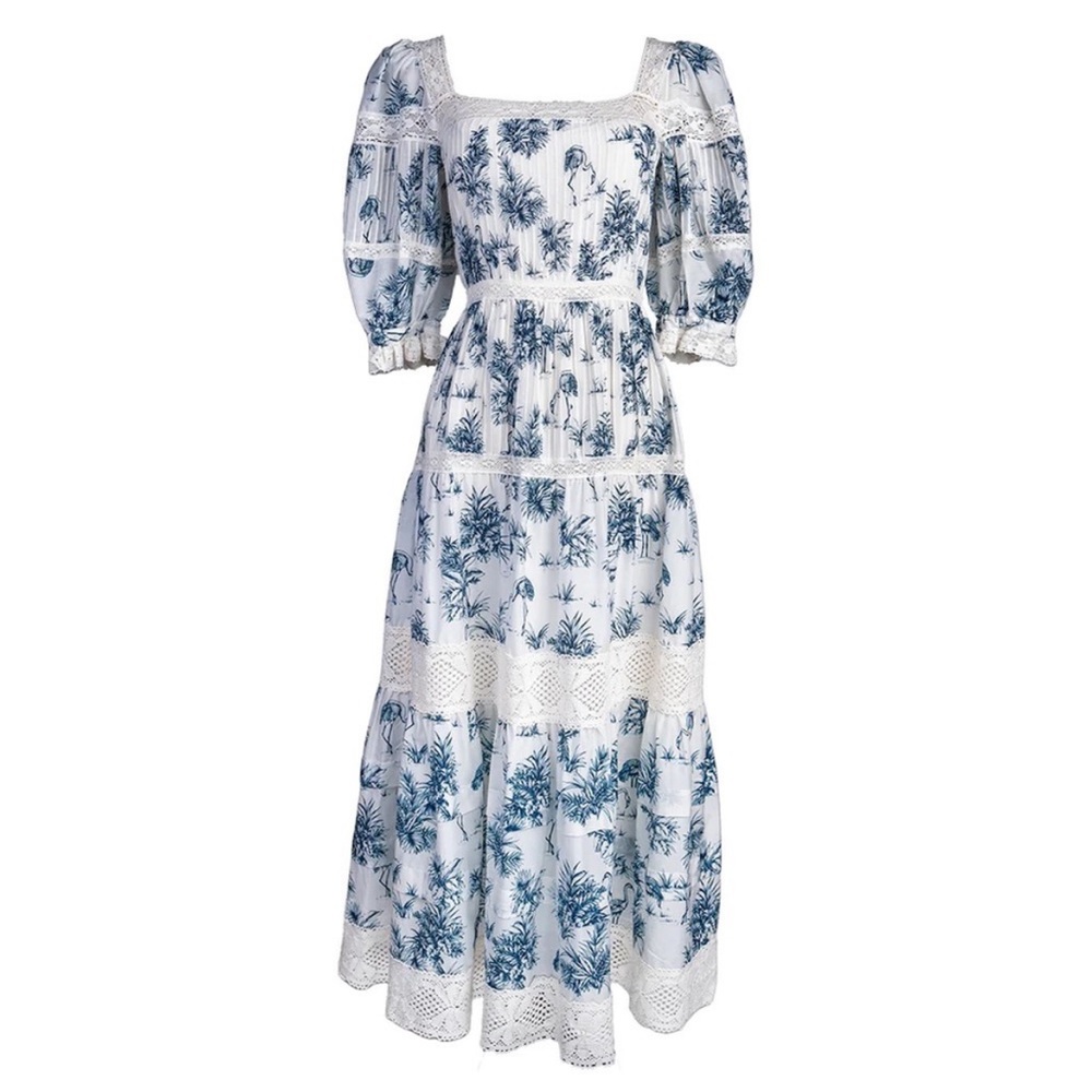 Hunter Bell Evelyn Dress, Flamingo Size 8